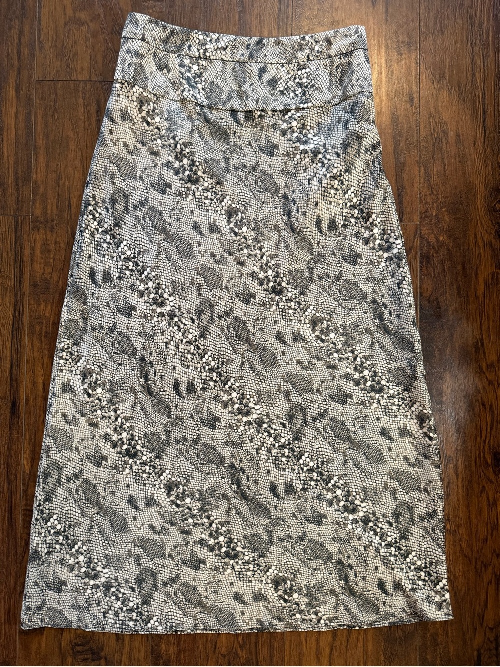 NWOT free people snake print maxi skirt